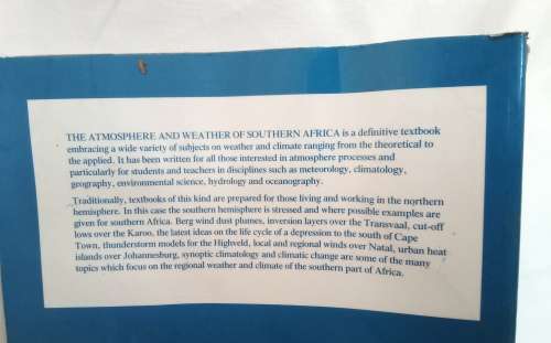 The Atmosphere and Weather of Southern Africa