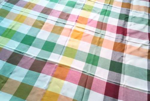 Lovely happy Vintage tablecloth!