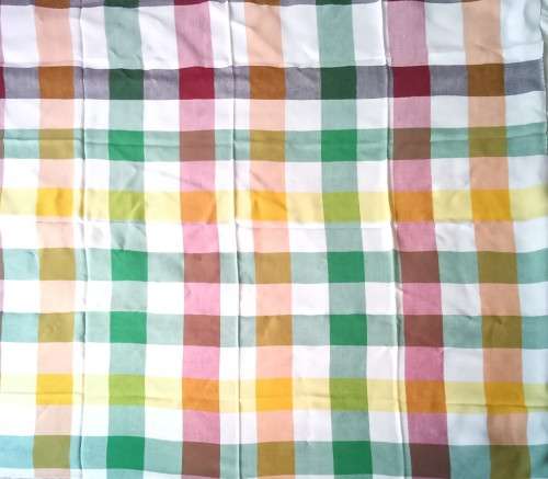Lovely happy Vintage tablecloth!
