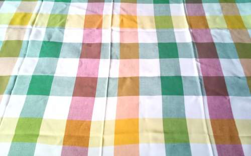 Lovely happy Vintage tablecloth!