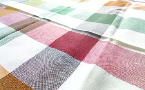 Lovely happy Vintage tablecloth!