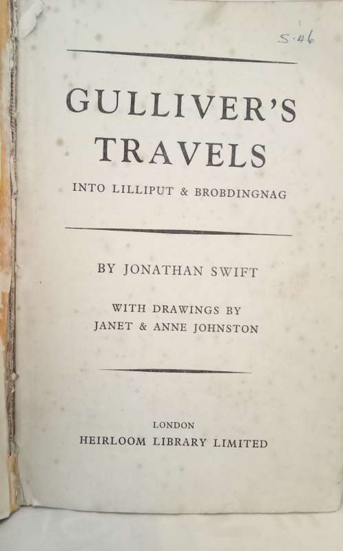 Gulliver`s Travels by Jonathan Swift (The heirloom Library)