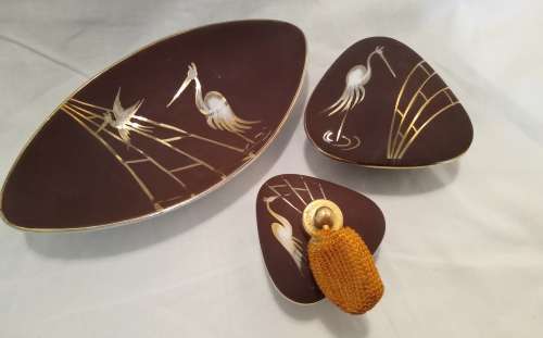 Exquisite vintage Bavaria dresser set