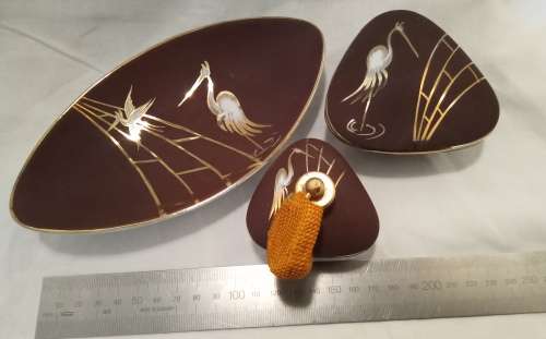 Exquisite vintage Bavaria dresser set
