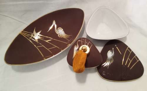 Exquisite vintage Bavaria dresser set