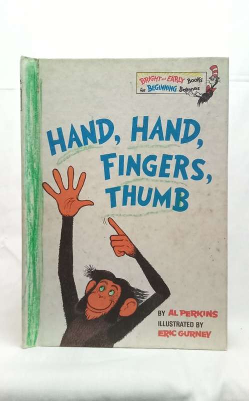 Hand, hand, fingers, thumb - First Edition 1970 (Dr Seuss bright and early books)