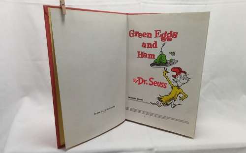 Green eggs and Ham - Dr Seuss