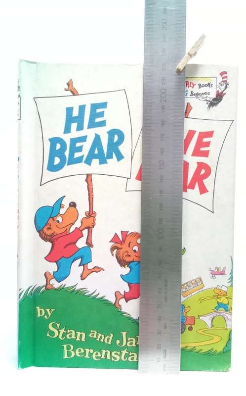 He Bear She Bear - First edition 1974 (Dr Seuss bright and early books)