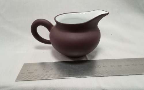 Lovely Purple clay small milk jug