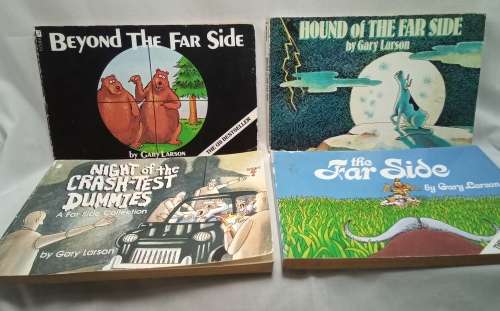 Lot of 4 Far side paperbacks