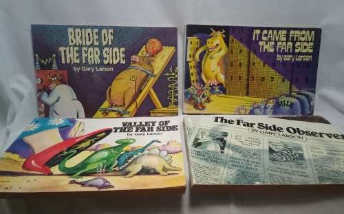 Lot of 4 Far side paperbacks