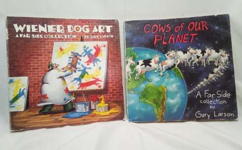Lot of 2 Far side paperbacks