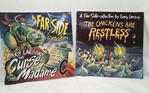 Lot of 2 Far side paperbacks