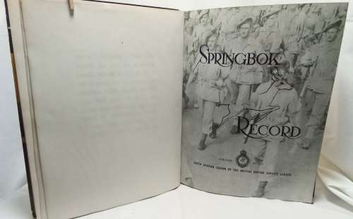 Spingbok record Wold War II