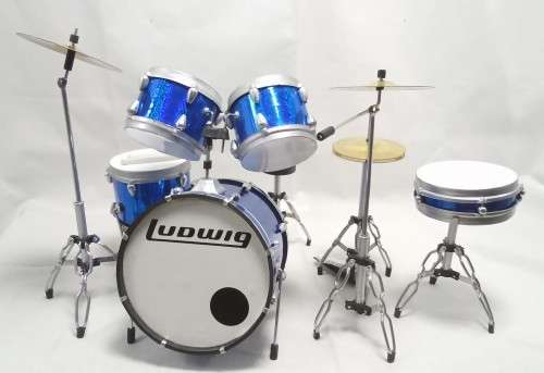 Miniature Ludwig Drum set - DISPLAY ONLY