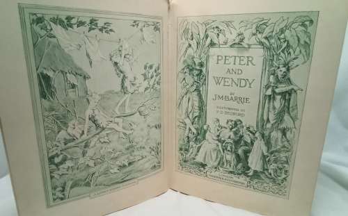 J.M. Barries` Peter and Wendy 1935 edition