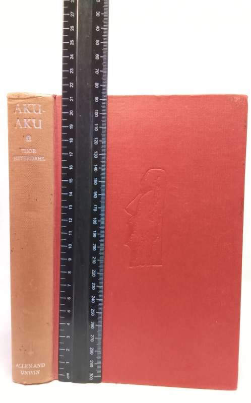AKU AKU Thor Heyerdahl 1st Edition 1958 Easter Island