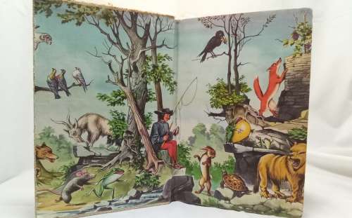 Aesop`s Fables by S. A. Handford  (Illustrated Junior Library) 1947