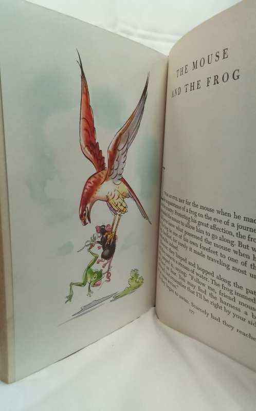 Aesop`s Fables by S. A. Handford  (Illustrated Junior Library) 1947