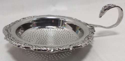 Lovely Chrome plated tea strainer