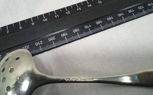 Beautiful Sipelia nickel Silver Sugar spoon