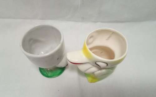 Cutest pair of vintage egg cups