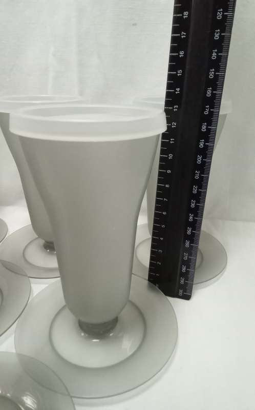 Nostalgia! Vintage Tupperware parfait set of 12 in excellent condition