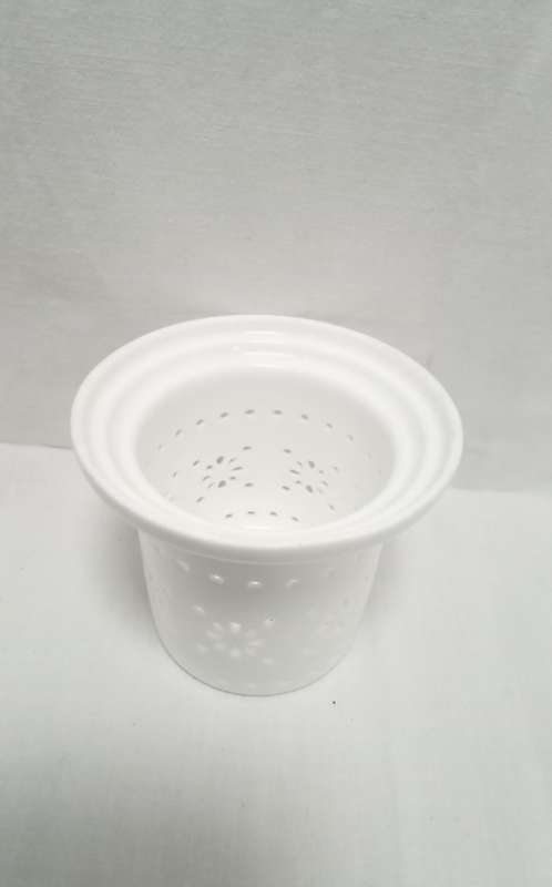 Beautiful fine porcelain tea infuser
