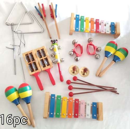 Children`s 16pc musical instrument set