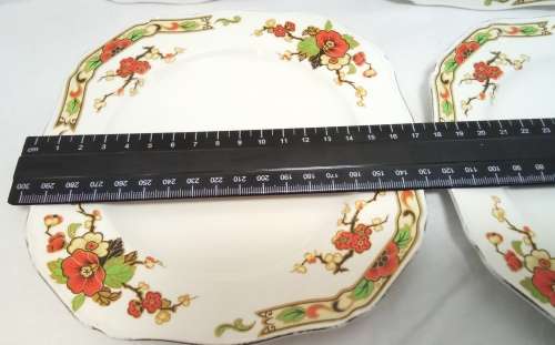 Four stunning Alfred Meakin `Avalon` trio`s in excellent condition