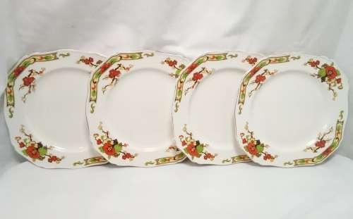 Four stunning Alfred Meakin `Avalon` trio`s in excellent condition