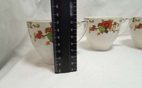 Four stunning Alfred Meakin `Avalon` trio`s in excellent condition