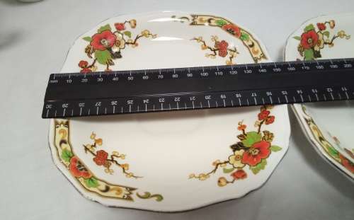 Four stunning Alfred Meakin `Avalon` trio`s in excellent condition