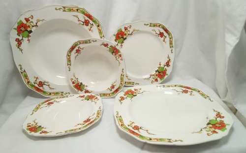 Twenty piece Dinner set Alfred Meakin `Avalon` (Four settings)