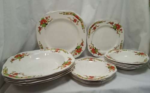 Twenty piece Dinner set Alfred Meakin `Avalon` (Four settings)