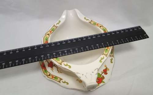 Stunning antique Alfred Meakin `Avalon` gravy boat with underplate - excellent condition