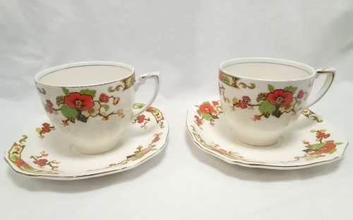 Two stunning antique Alfred Meakin `Avalon` duo`s - excellent condition!