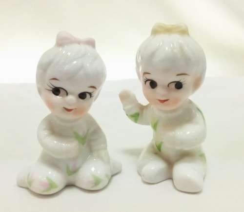 Beautiful vintage little girl figurines