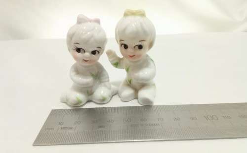 Beautiful vintage little girl figurines