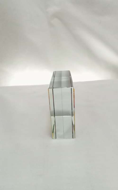 Lovely vintage thick glass laminated picture of The last supper