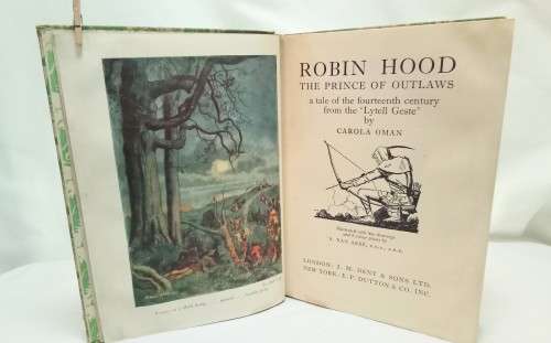 Robin Hood by Carola Oman (Dent & sons 1952)