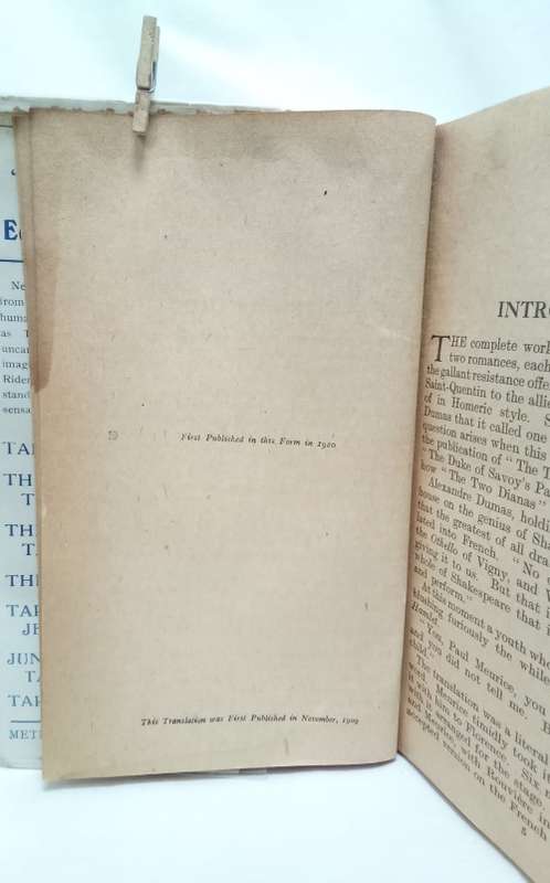 The taking of Calais - The novels of Alexandre Dumas 1920