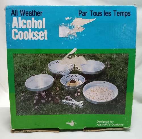 All weather alcohol cook set