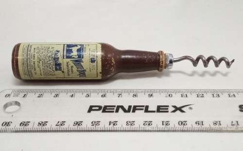 Lovely Vintage White horse cork screw