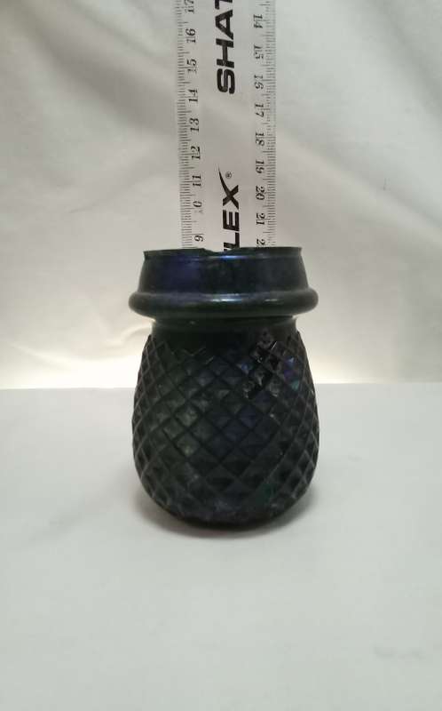 Vintage glass jar