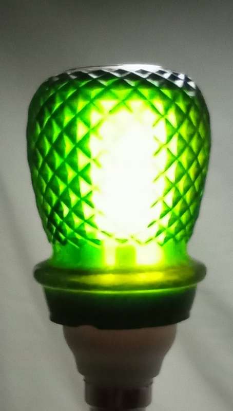 Vintage glass jar
