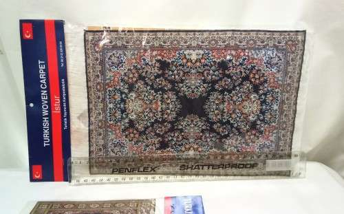 Two Turkish Souvenir `carpets`