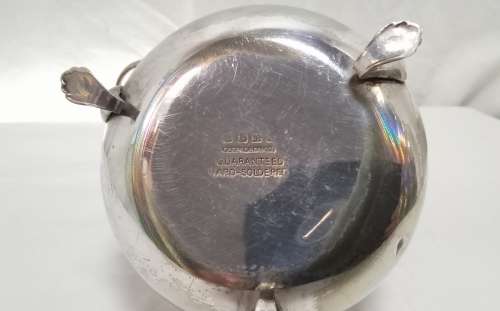 Vintage very cute silver plated Milk & Sugar