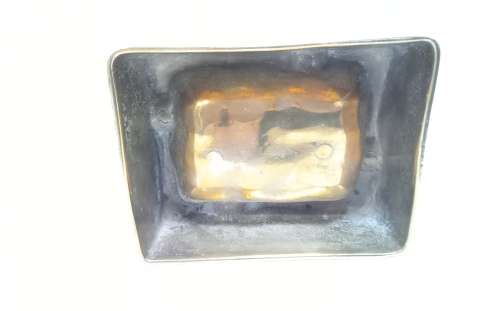 Lovely vintage solid brass ashtray