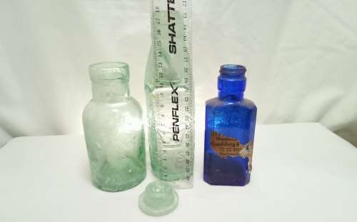 Lot of 3 vintage bottles